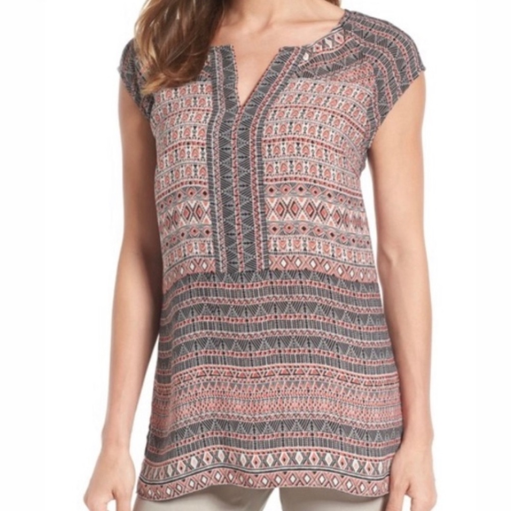 Nic + Zoe summer tunic size S EUC